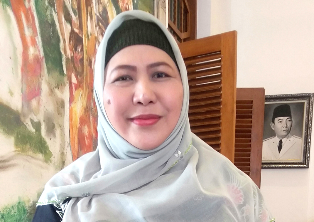 Hj Siti Mafrochatin Ni&rsquo;mah. (Toha/Radar Banyuwangi)
