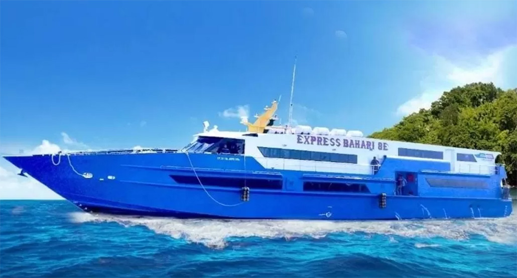 Ilustrasi Kapal Express Bahari/ ig @expressbahari.id