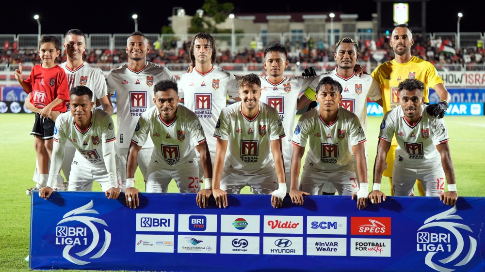 FAIR PLAY: Maulut United menjadi tim paling fair play hingga pekan ke-29 Liga 1 musim 2024/2025