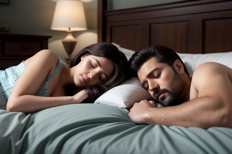 Ilustrasi tidur. (AI)