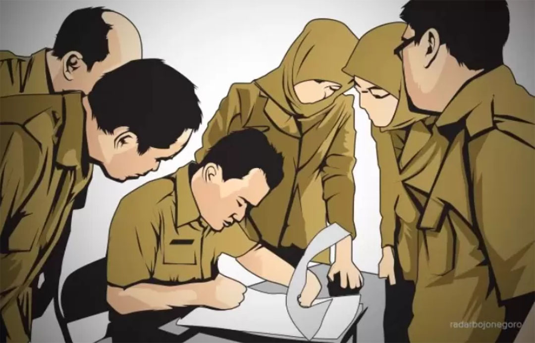 Ilustrasi:Pegawai Non ASN (Ainur Ochiem/Radar Bojonegoro)