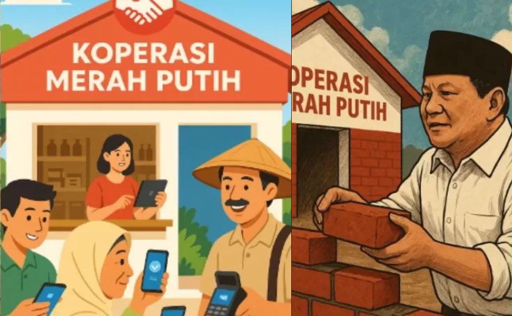 Koperasi Merah Putih. (ILUSTRASI/KOPERASI.OR.ID)