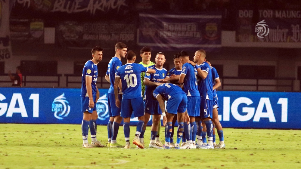PUNCAK: Kalah 1-0 atas Malut United peluang Persib Bandung mengunci gelar juara masih terbuka