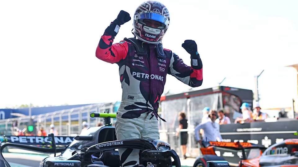 Kimi Antonelli cetak sejarah sebagai polesitter termuda F1 setelah rebut pole position di Sprint Qualifying GP Miami 2025.