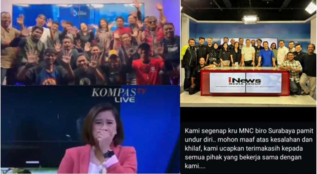 Sejumlah stasiun TV swasta melakukan Layoff akibat penyesuaian bisnis perusahaan.