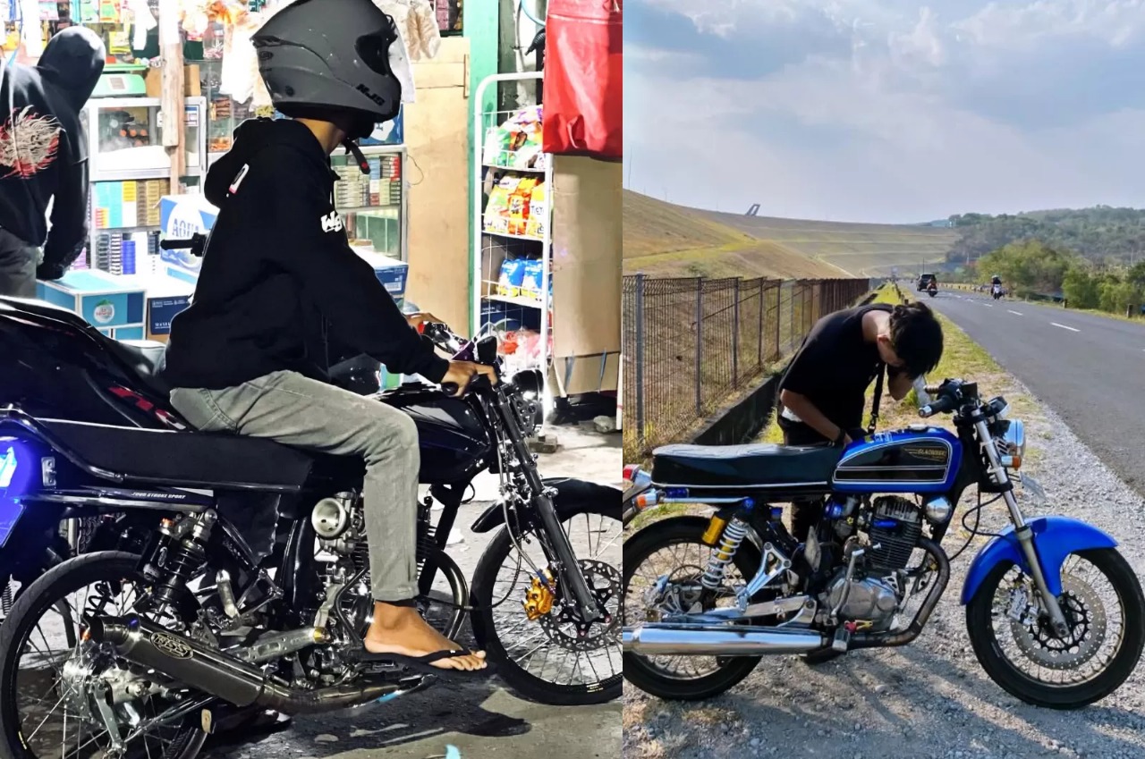 Herex, gaya modifikasi motor khas Indonesia asal Madiun, kini populer di kalangan pecinta motor balap dan klasik di berbagai daerah.