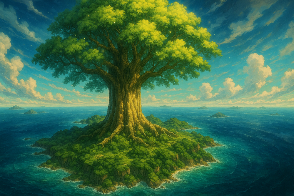 One Piece Pohon Adam, misteri mural Elbaf dan hubungan dunia nyata.