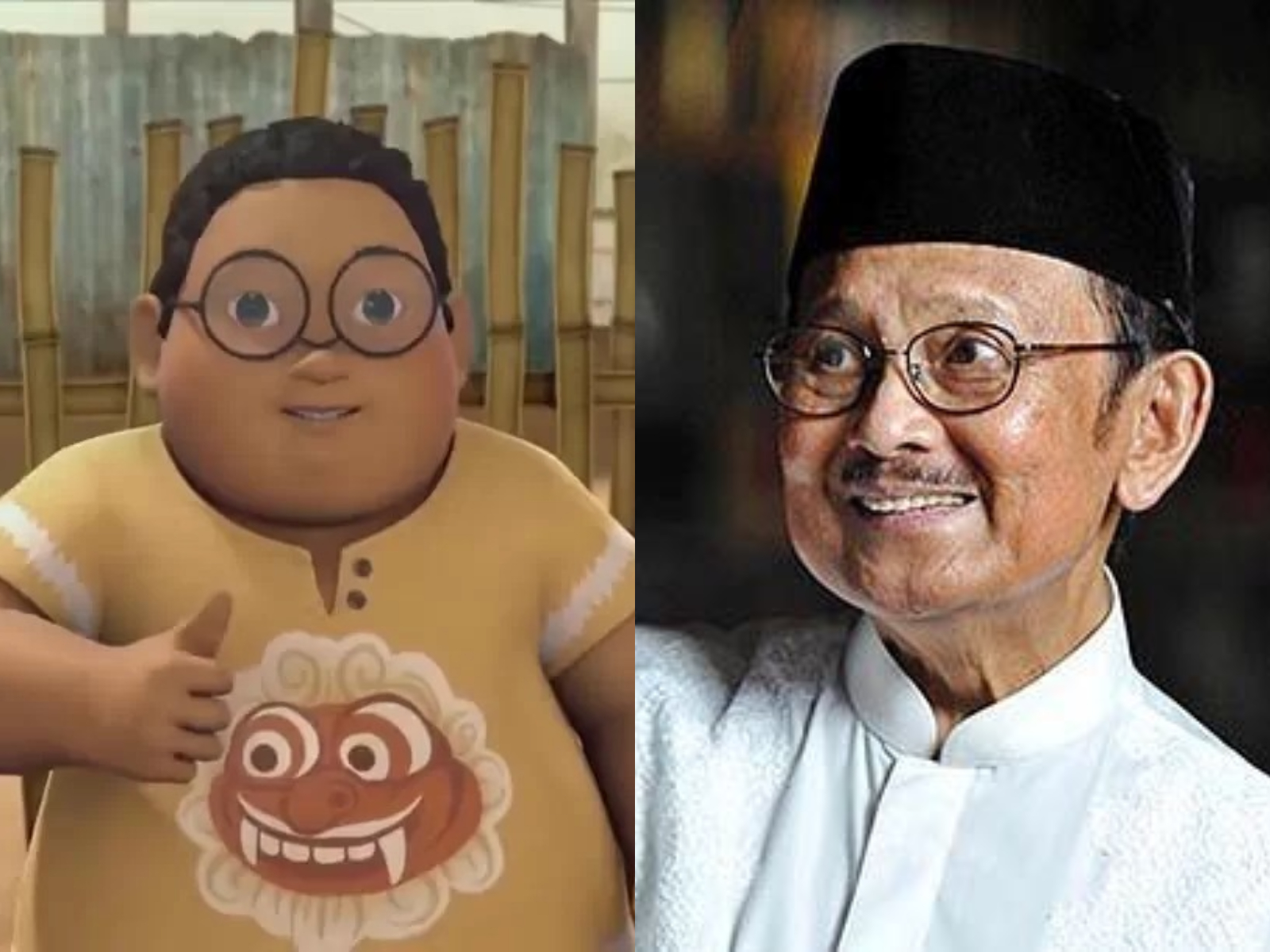 Kedekatan Dennis dan Eyang Habibie di Adit Sopo Jarwo picu spekulasi hubungan keluarga.