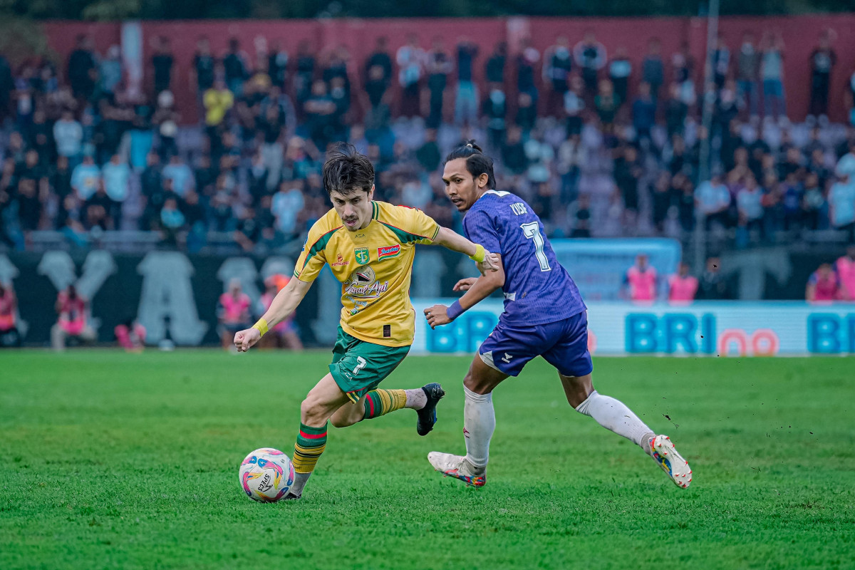 IMBANG: Persebaya gagal menang empat kali di markas Persik Kediri