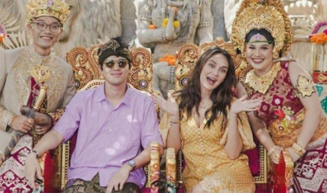 Maxime Bouttier dan Luna Maya.(Instagram@lunamaya)