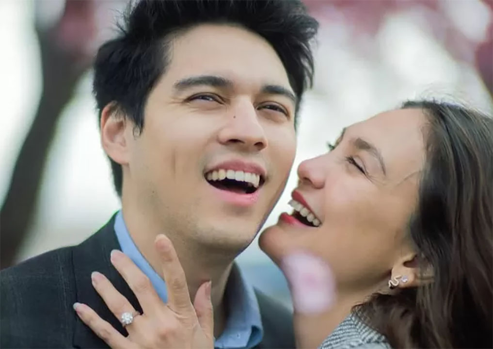 Maxime melamar Luna awal April lalu di Jepangm (Instagram Luna Maya)