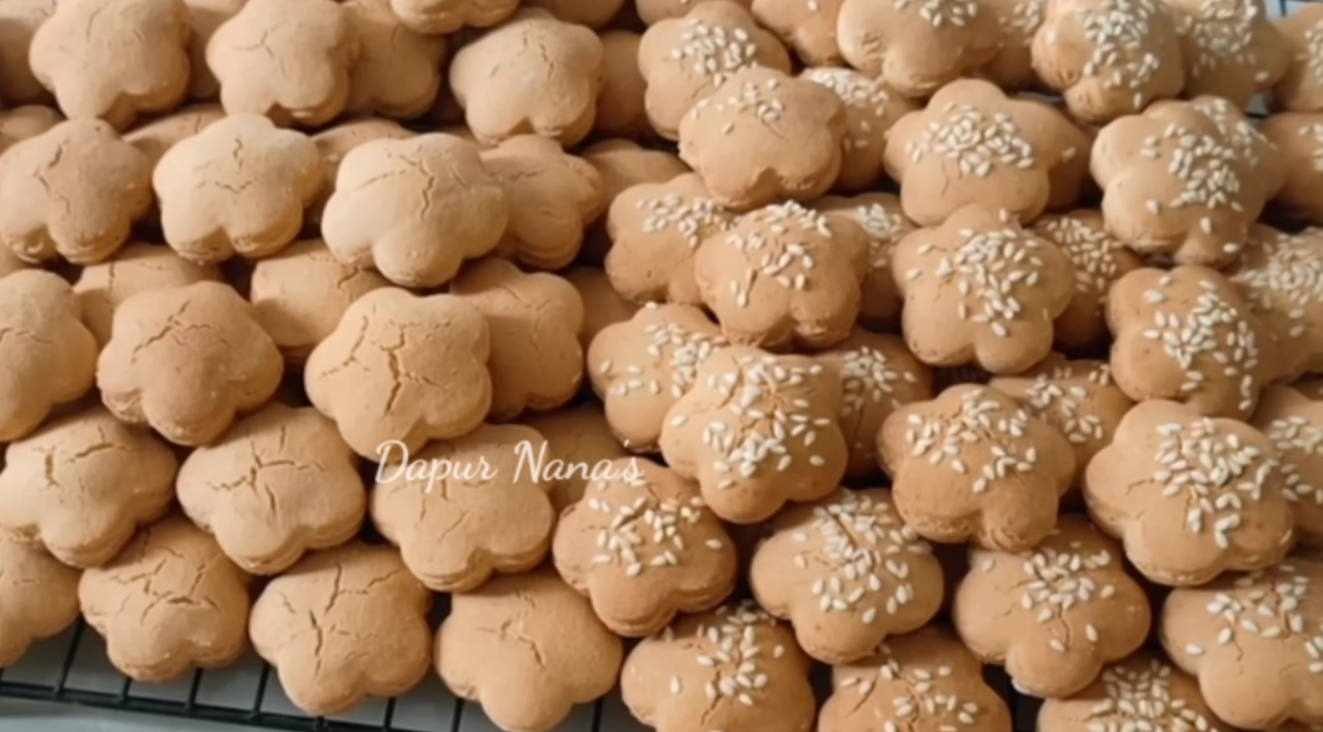 Kue bangkit jahe (YouTube Dapur Nana