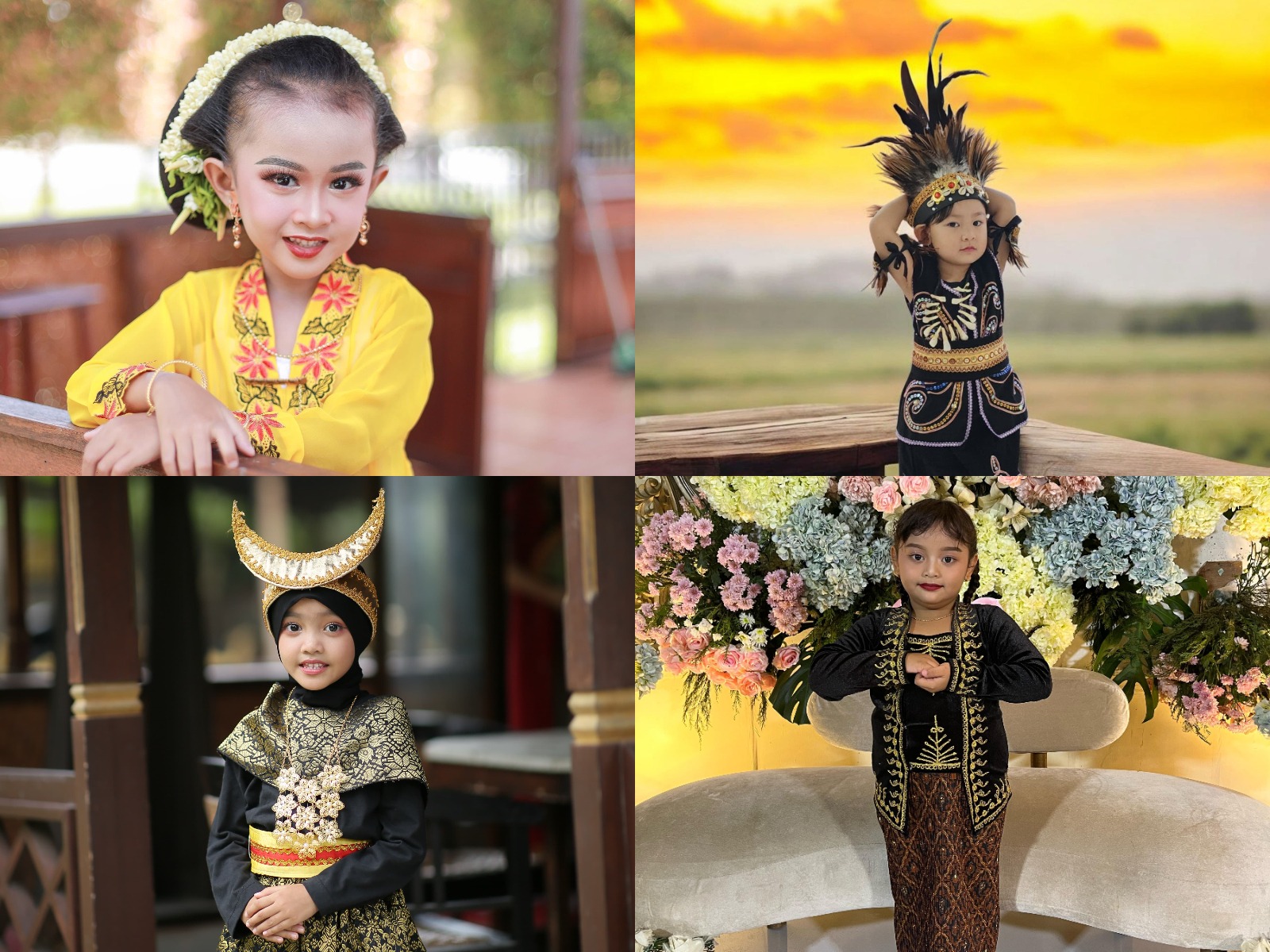 Para juara Lomba Fotogenik Gen Kartini Cilik.