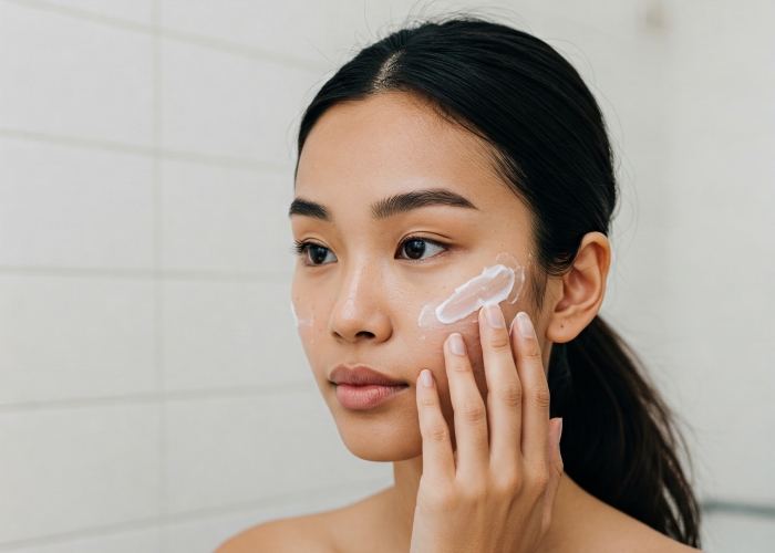 Skincare untuk mencerahkan kulit.