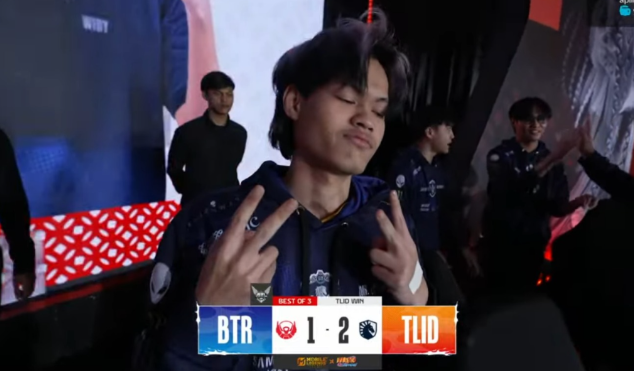 TLID bungkam BTR dengan skor 2-1, MPL ID S15 Week 7 (YouTube MPL Indonesia).