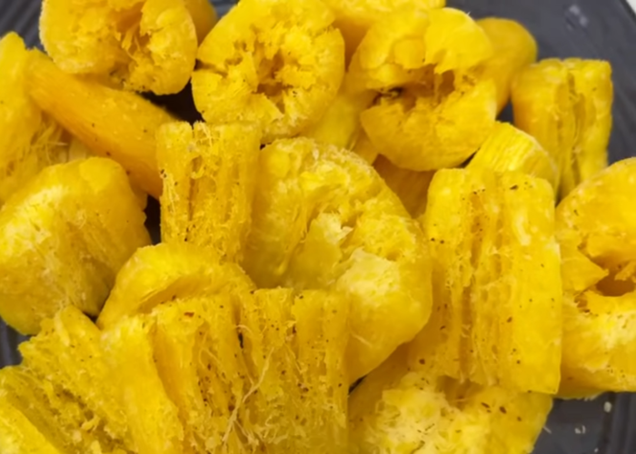 Singkong goreng, makanan jadul.