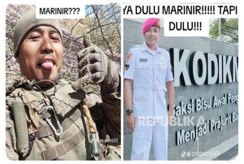 TEKA TEKI: WNI diduga bergabung bersama pasukan Ruaia dalam perang di Ukraina. Dia disebut sebagai mantan Marinir TNI AL