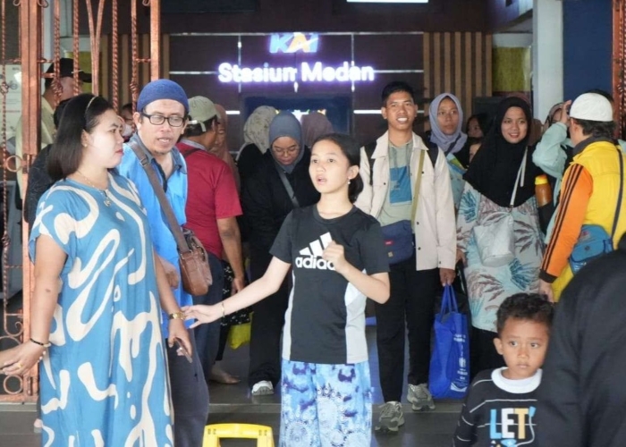 KAI Divre I Sumut angkut 33.791 penumpang saat libur Waisak, naik 15 persen.
