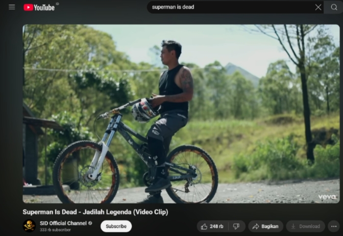 Superman Is Dead - Jadilah Legenda (Youtube SID Official Channel).