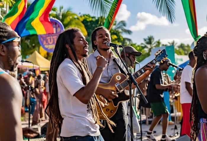 Reggae (Ilustrasi AI).