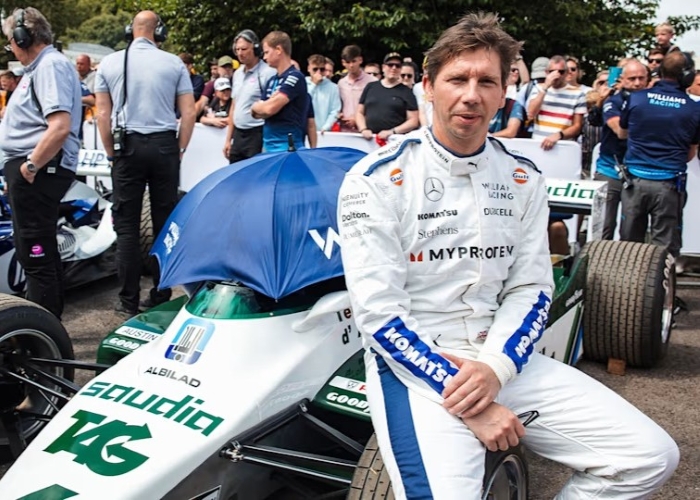FW14B kembali ke lintasan! Williams hadirkan mobil ikonik ini di Goodwood 2025 bersama Vowles, Chadwick, dan Lia Block.