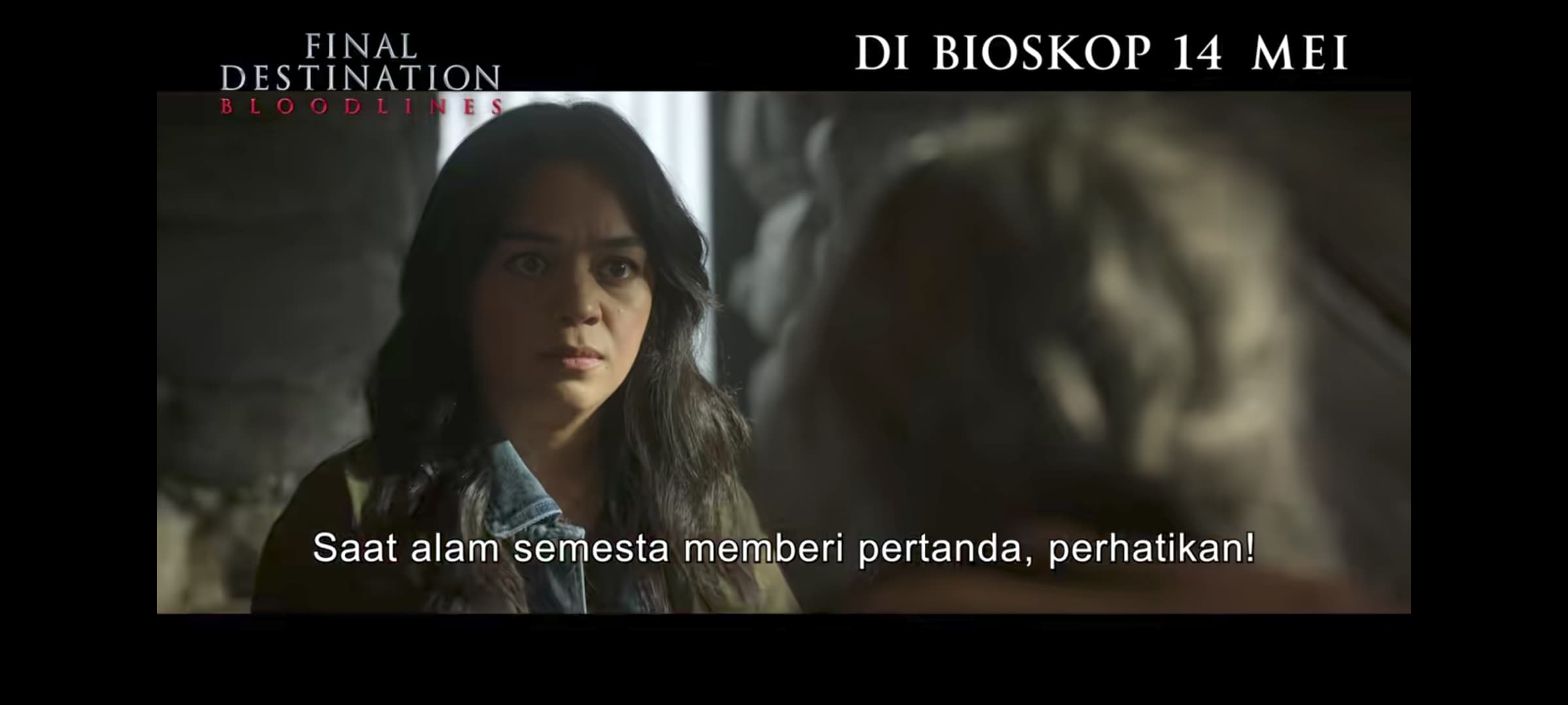 Stefani dna Nenek Iris, tokoh utama Final Destination: Bloodlines.