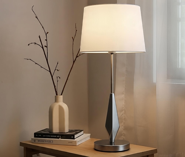Lampu meja (Ilustrasi AI).