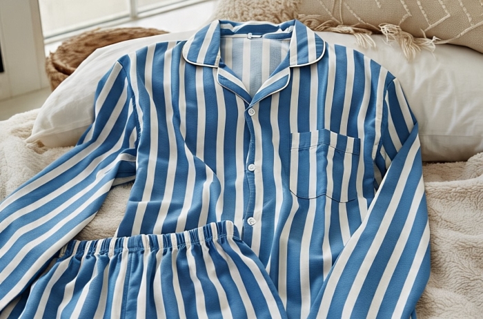 Baju piyama (Ilustrasi AI).
