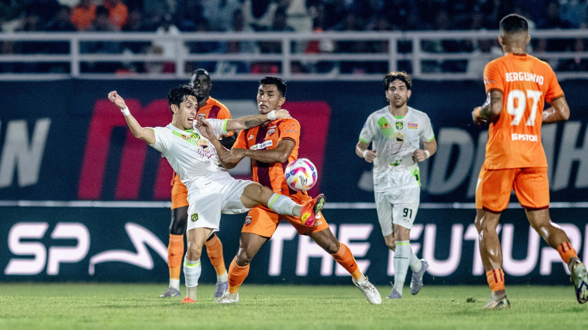 KETAT: Persebaya Surabaya berpeluang finish di posisi kedua saat menghadapi Bali United di pekan terakhir Liga 1 2024/2025