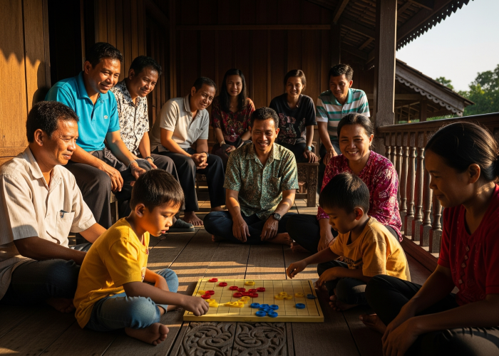 PERMAINAN TRADISIONAL: Memori mendalam untuk orang dewasa.