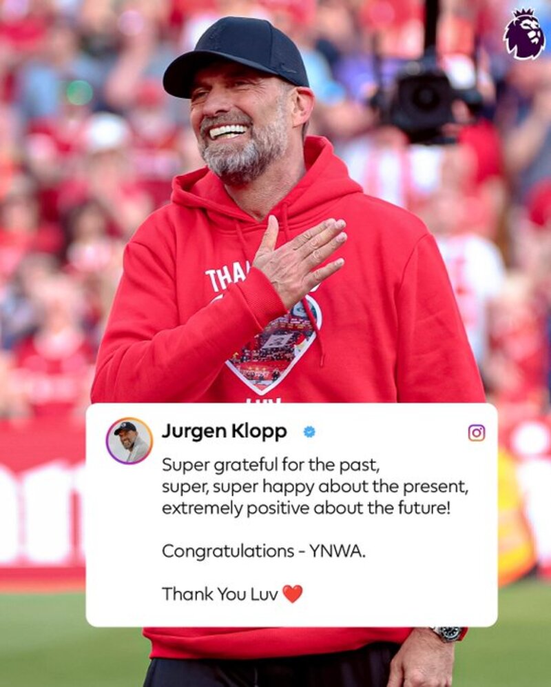 COMEBACK: Terpuruknya Liverpool memunculkan wacana Jurgen Klopp kembali ke Anfield