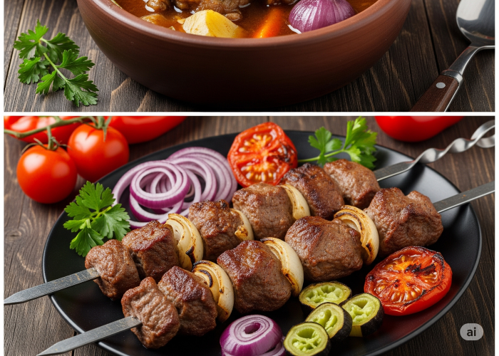 5 olahan makanan berbahan dasar daging kambing.