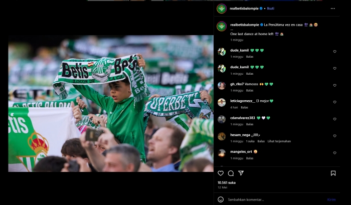 Sejarah awal Real Betis.