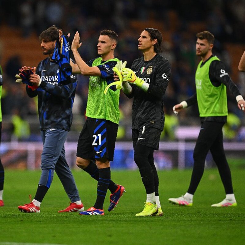 pENENTUAN: Inter Milan melakoni laga penentuan gelar scudetto menghadapi Como di Serie A