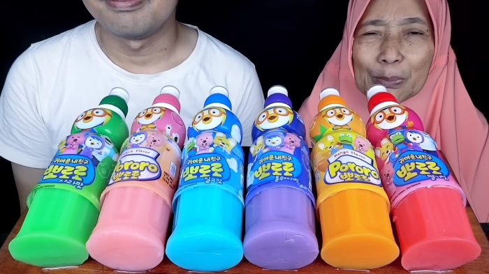 Minuman pororo.