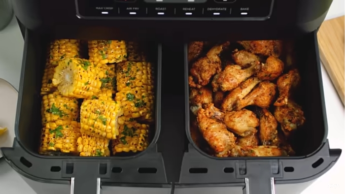 Ninja Foodi Dual Zone Air Fryer.