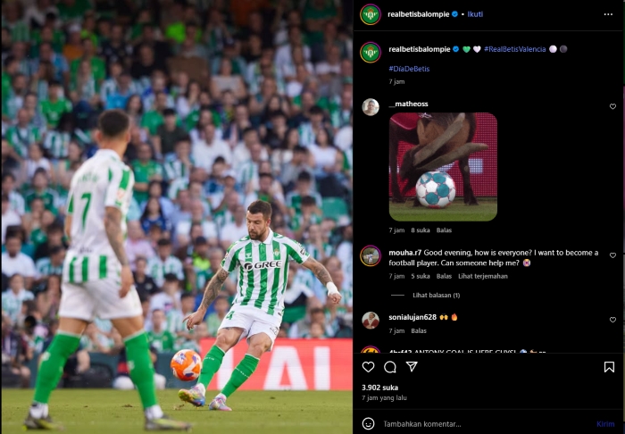 Pemain Real Betis.