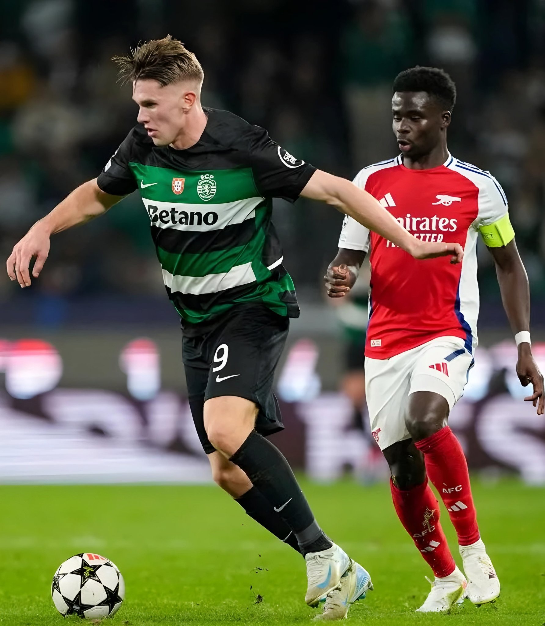 BERTAHAN: Viktor Gyokeres tekankan dirinya bakal bertahan di Sporting