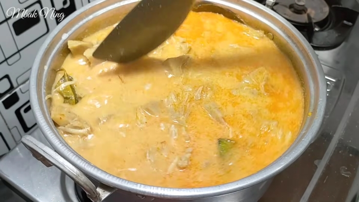 Sayur lodeh nangka.