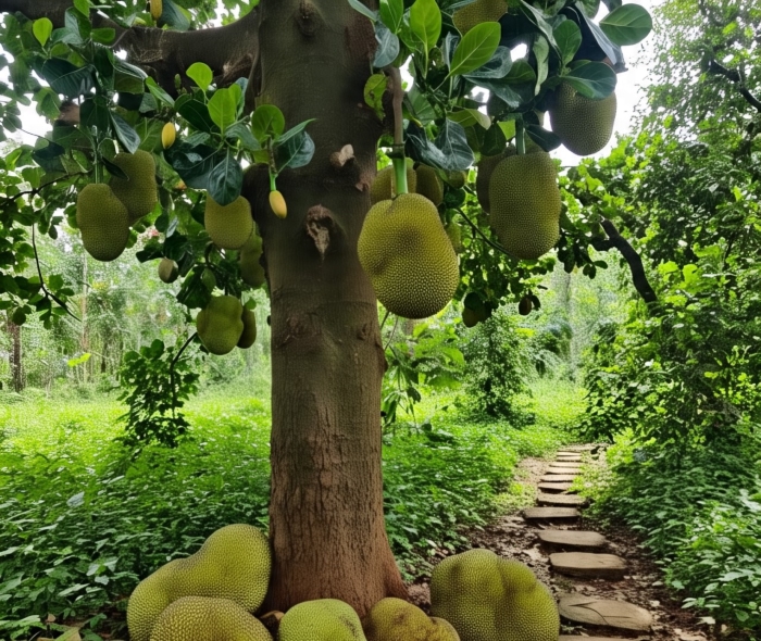 Pohon nangka.