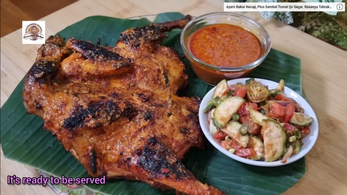 Ayam Taliwang khas Lombok.