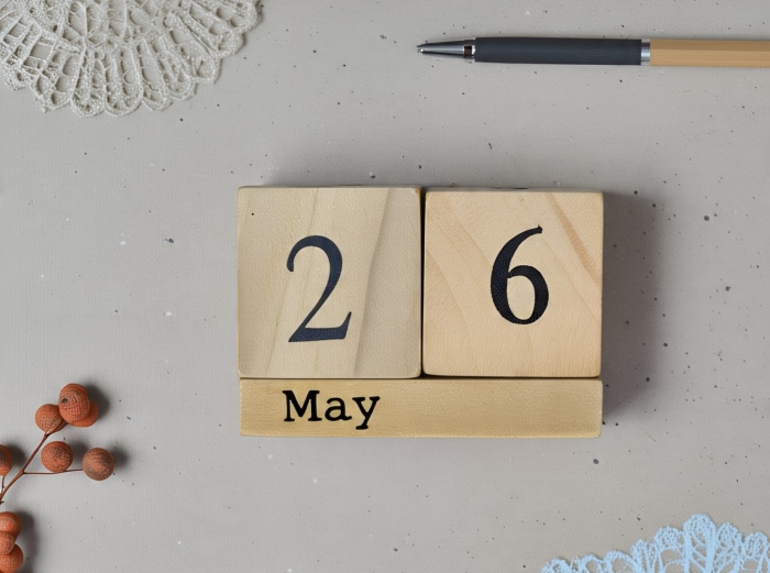 Tanggal 26 Mei.