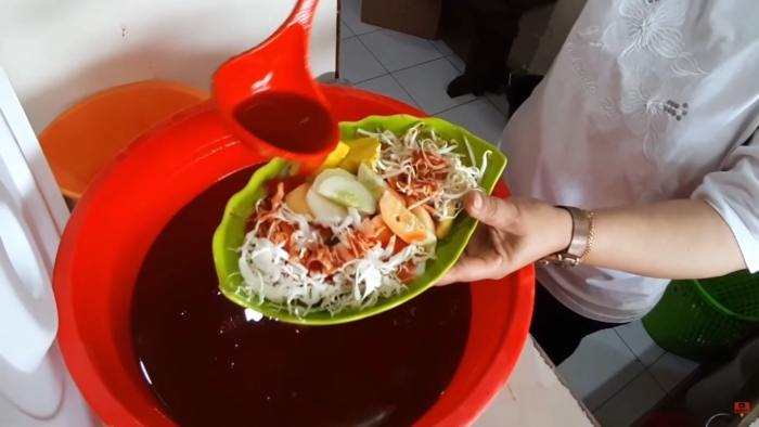 Asinan khas bogor.
