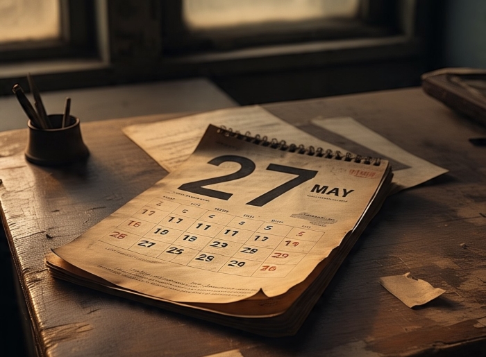 Tanggal 27 Mei.