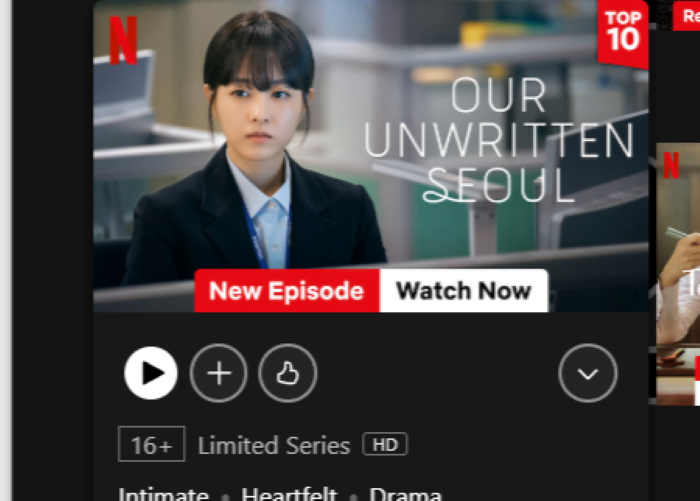 DRAMA KOREA: Our Unwritten Seoul menggapai No. 1 trending di Netflix Indonesia.