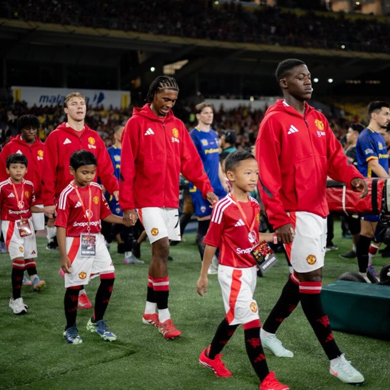 AIB PERDANA: Manchester United tunduk 1-0 atas ASEAN All Stars di Stadion Bukit Jalil Kuala Lumpur Malaysia