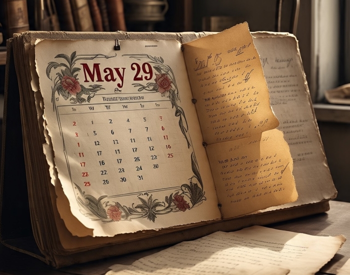 Peristiwa penting pada 29 Mei.