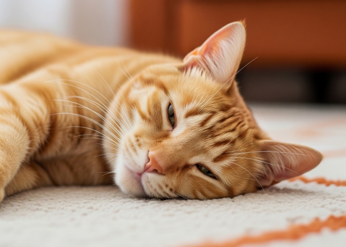 Kucing mendadak lemas bisa jadi tanda masalah serius.
