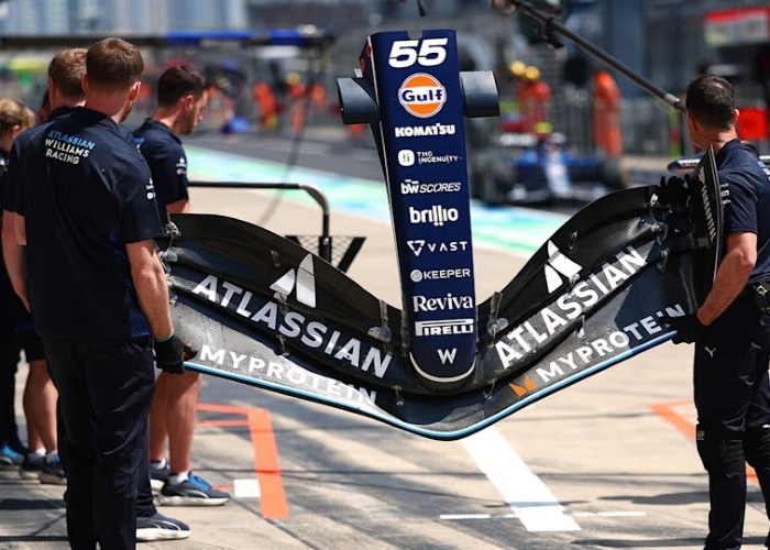 Mulai GP Spanyol, F1 terapkan tes baru untuk sayap depan.