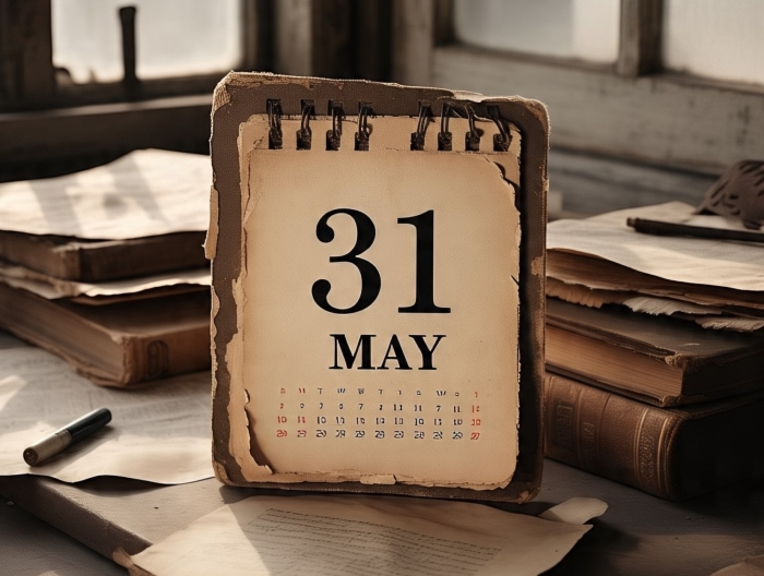 Peristiwa bersejarah tanggal 31 Mei.